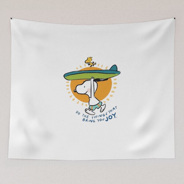 Item preview, Do What Brings You Joy Snoopy Surfing designed and sold by RustBloomart.