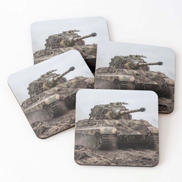 Item preview, german king tiger in action designed and sold by filmbildfabrik.