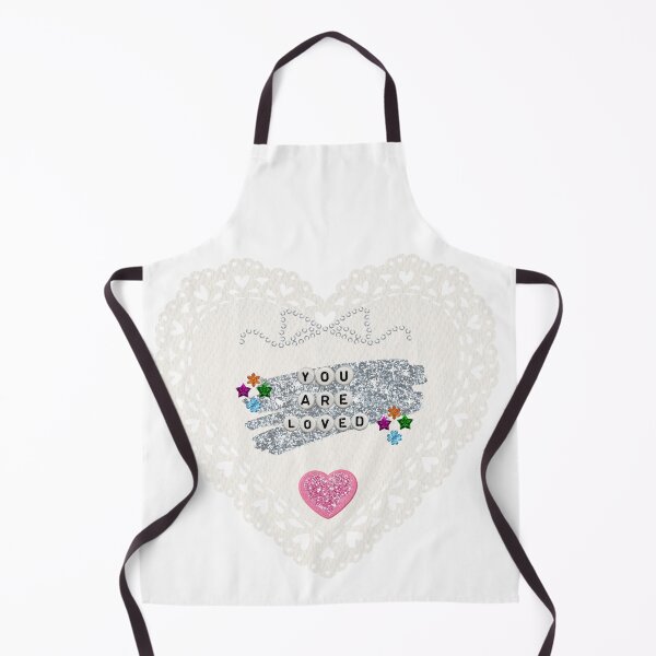 Item preview, you are loved cutie scrapbook doily heart gems designed and sold by pasteldreams26.