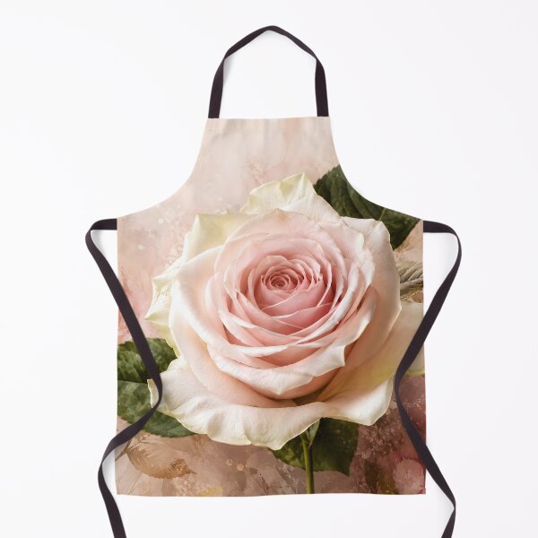 Item preview, Soft Blush Rose – Elegant Botanical Art Print designed and sold by Violafleurviolett.