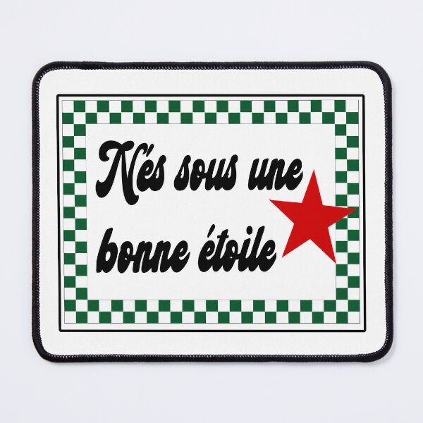 Item preview, N'es Sous Une Bonne Etoile designed and sold by canvasriddle.