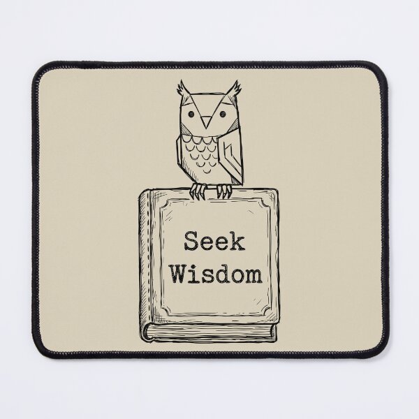 Item preview, Wise Owl - Bookish Aesthetic designed and sold by bapupa.