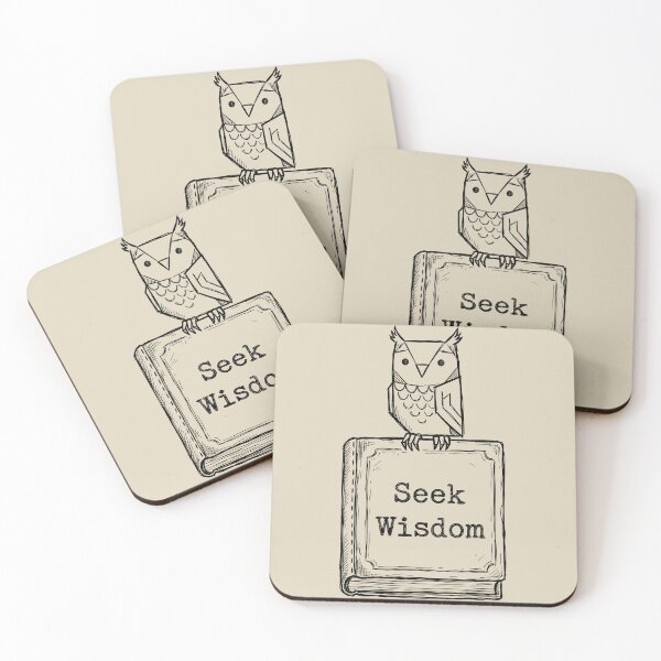 Item preview, Wise Owl - Bookish Aesthetic designed and sold by bapupa.