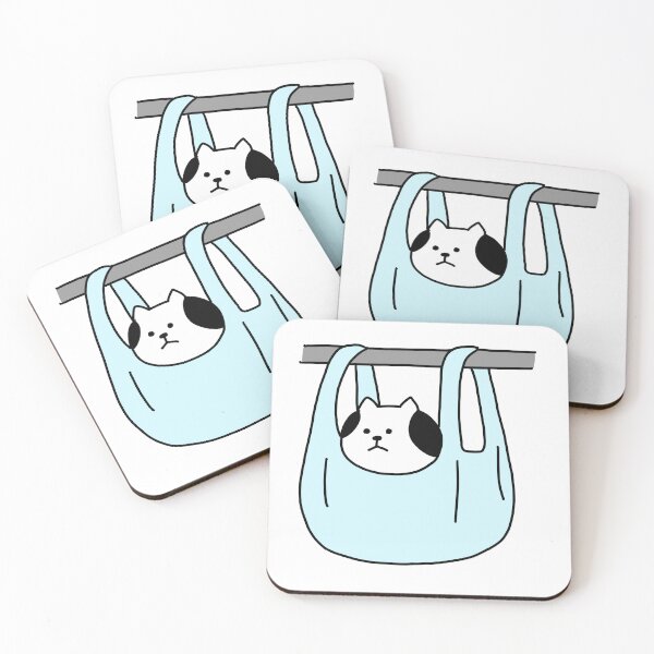 Artikelvorschau, eine Katze im Plastikbeutel entworfen und verkauft von superbaechoo.