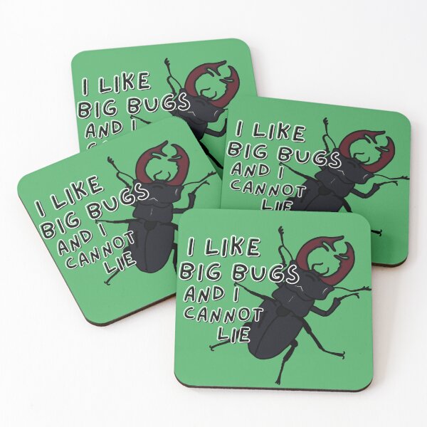Item preview, I Like Big Bugs & I cannot lie (Stag Beetle) - A Derpybird design designed and sold by YOjosie.