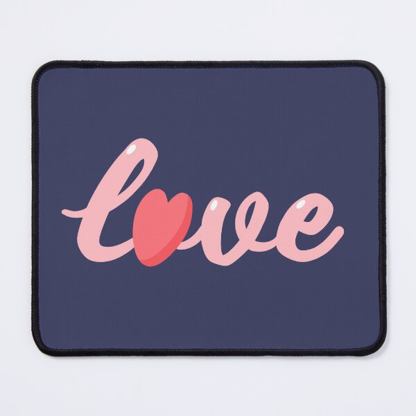 Item preview, Cute Bubble Letter Love with Heart designed and sold by Novalineastudio.