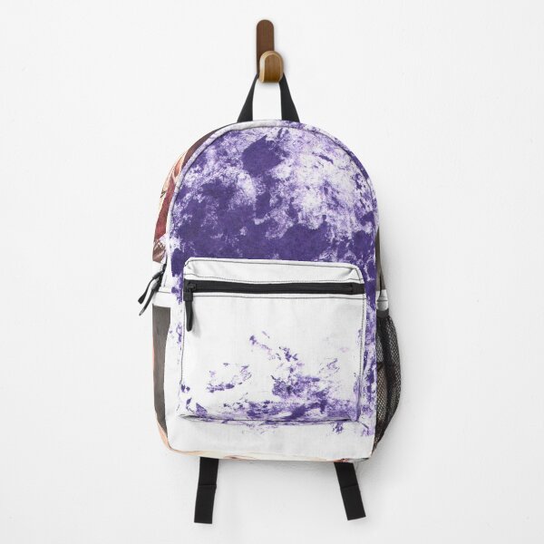 Item preview, Expressive Portrait with Abstract Purple Watercolor Art designed and sold by Mvicen.