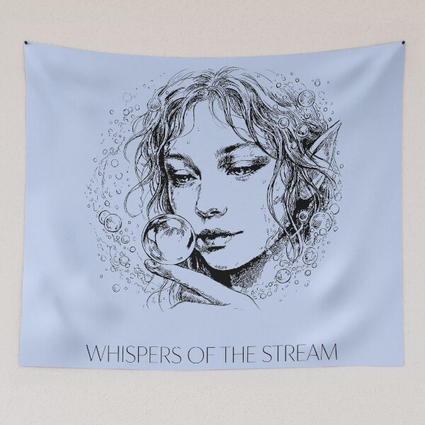 Item preview, Dewdrop Crown Morning Mist - Forest Nymph designed and sold by bapupa.