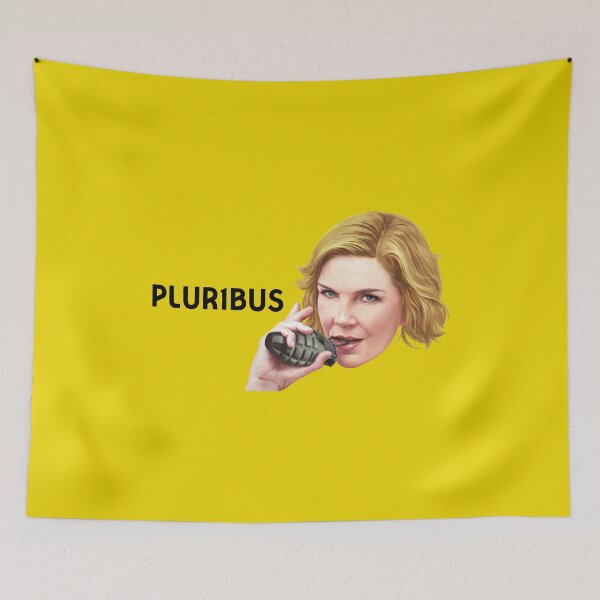 Item preview, Pluribus Series Vintage Sci-fi Movies Fan Art designed and sold by MichaelBurnLove.