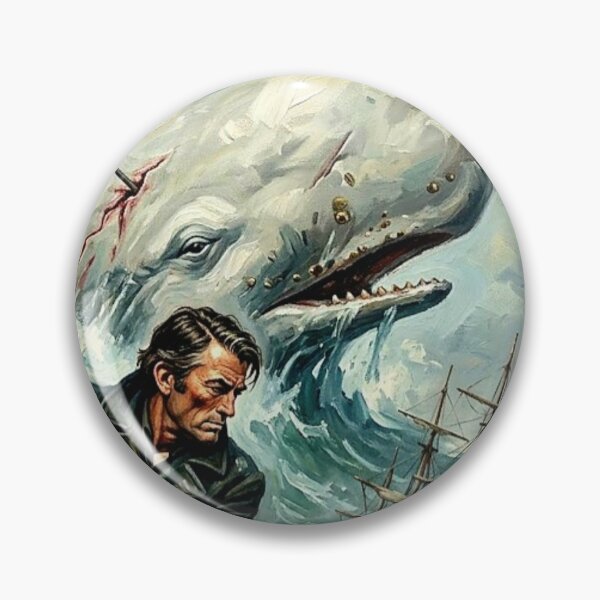 Item preview, The White Whale. – Moby Dick Fine Art Print designed and sold by Art's Diner.