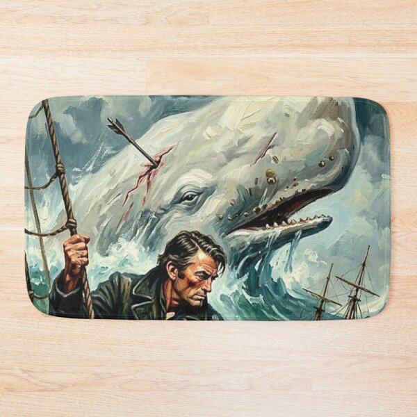 Item preview, The White Whale. – Moby Dick Fine Art Print designed and sold by Art's Diner.