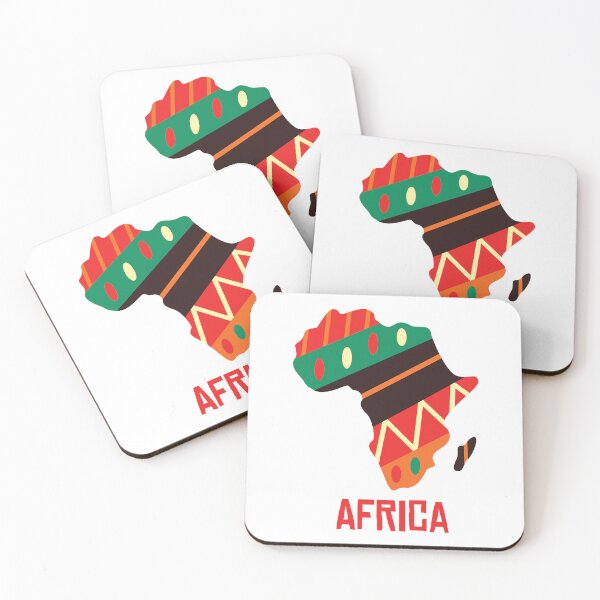 Item preview, Colorful Africa Map Pattern designed and sold by TotalityDesigns.