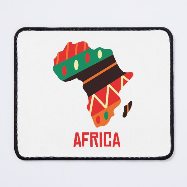 Item preview, Colorful Africa Map Pattern designed and sold by TotalityDesigns.