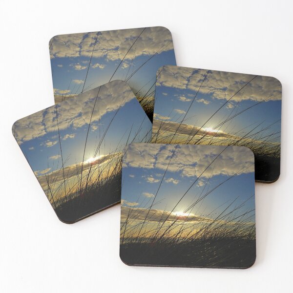 Item preview, Sunset on grass designed and sold by Pixel1701.