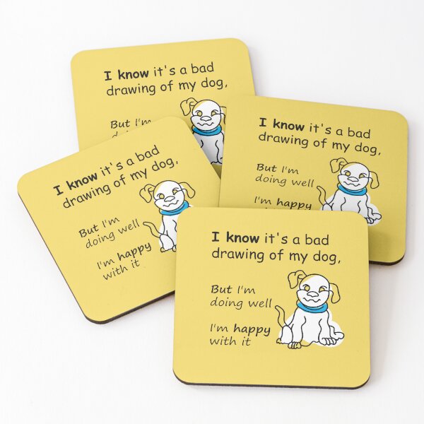 Item preview, Bad drawing of my dog designed and sold by Martin Studio.
