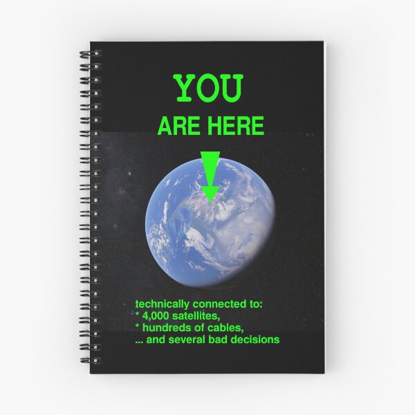 Item preview, You are here - picture of earth designed and sold by LittleGreyMan2026.