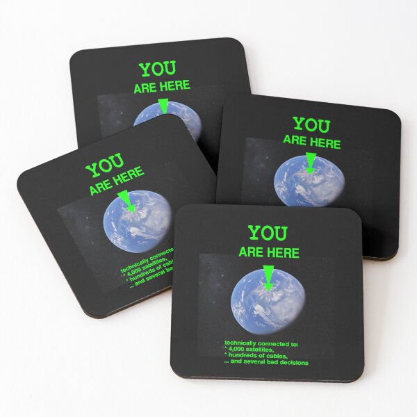 Item preview, You are here - picture of earth designed and sold by LittleGreyMan2026.