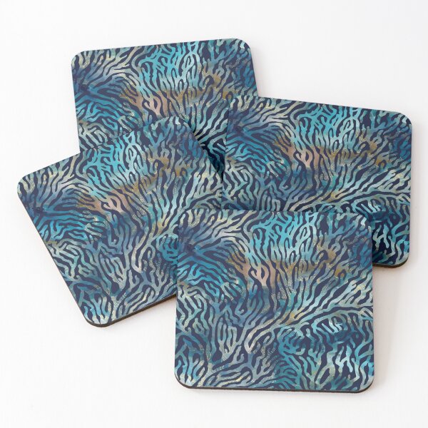 Item preview, Mystic Ocean: Golden Corals designed and sold by Ekalininart.