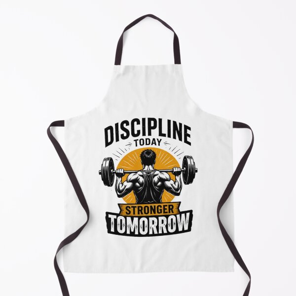 Item preview, Discipline Today Stronger Tomorrow – Gym Motivation Sticker designed and sold by Artimax-Studio.