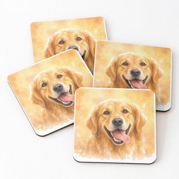 Item preview, Watercolor Golden Retriever Mom Morning Sunshine designed and sold by zoughlal.