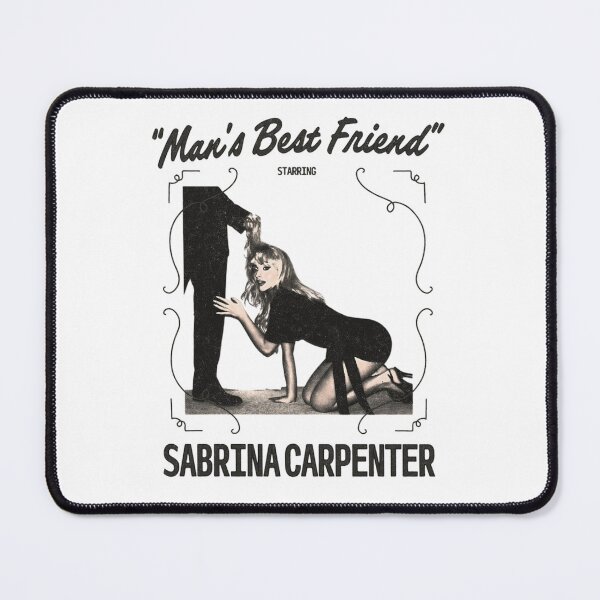 Item preview, Sabrina Carpenter Mans Best Friend Retro Poster designed and sold by RustBloomart.