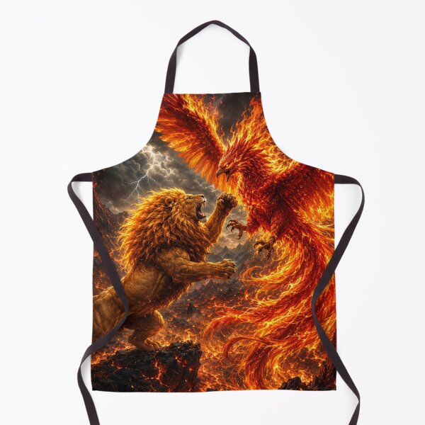 Item preview, Lion vs Phoenix Battle designed and sold by kharatsuchita.