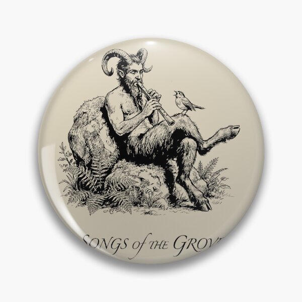 Item preview, Whimsical Flute Lesson - Woodland Satyr designed and sold by bapupa.