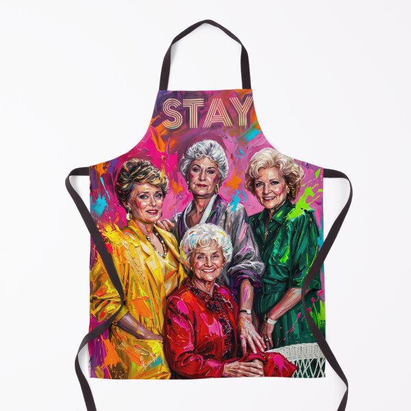 Item preview, Colorful Stay Golden Pop Portrait drawing  designed and sold by ARTROGAN.