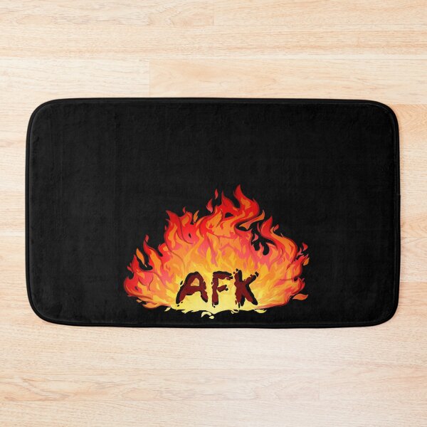 Item preview, Flaming AFK designed and sold by DemonicMnMs.