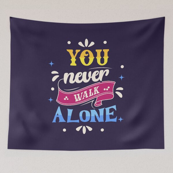 Item preview, you never walk alone BTS army designed and sold by Morcawork.