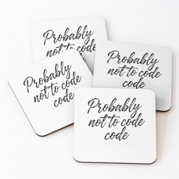 Item preview, Probably Not To Code Funny DIY Handyman Quote T-Shirt designed and sold by Petringo.