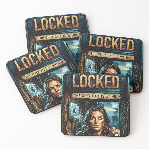 Item preview, The Only Exit Is Within. – Locked Fine Art Print designed and sold by Art's Diner.