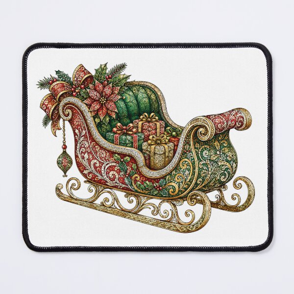 Item preview, Christmas Sleigh designed and sold by PaintedbyCarol.