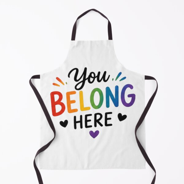 Item preview, You Belong Here Rainbow Pride designed and sold by Pixanova.