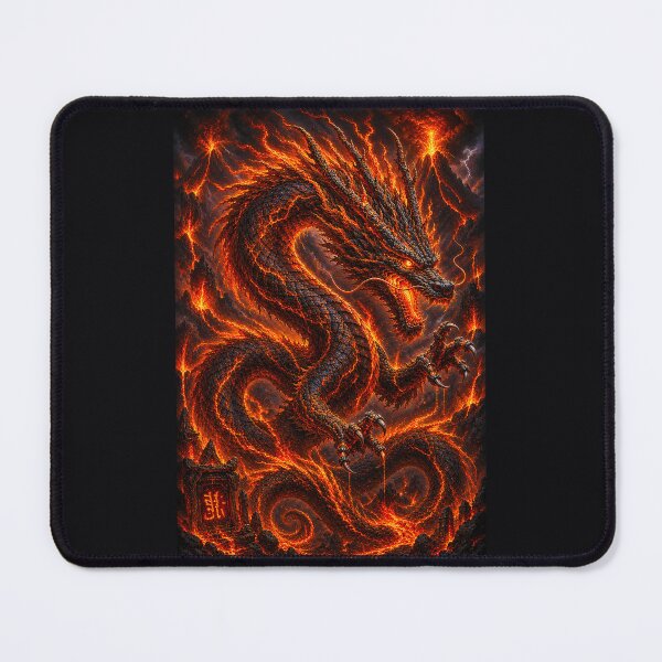 Item preview, ✨⚡ ELEMENTAL DRAGONS COLLECTION ⚡- VOLCANIC designed and sold by WheelieGdArt.