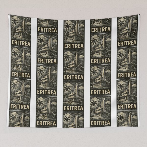 Item preview, Eritrea Linocut Style designed and sold by pasharomaia.