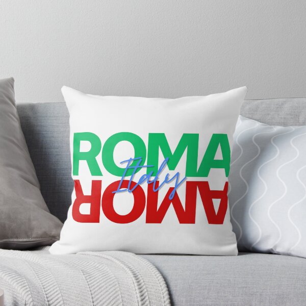 Item preview, Roma Amor Italy Mirror Typography T-Shirt Italian Love Gift Travel Souvenir Tee designed and sold by oonproducts.
