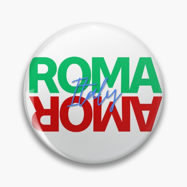 Item preview, Roma Amor Italy Mirror Typography T-Shirt Italian Love Gift Travel Souvenir Tee designed and sold by oonproducts.