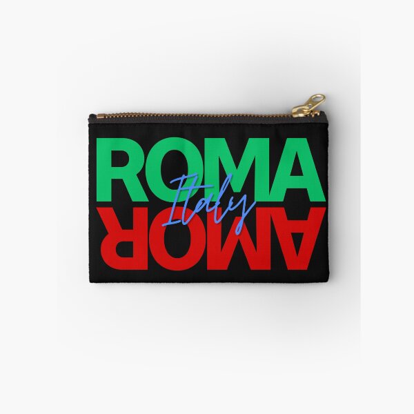 Item preview, Roma Amor Italy Mirror Typography T-Shirt Italian Love Gift Travel Souvenir Tee designed and sold by oonproducts.