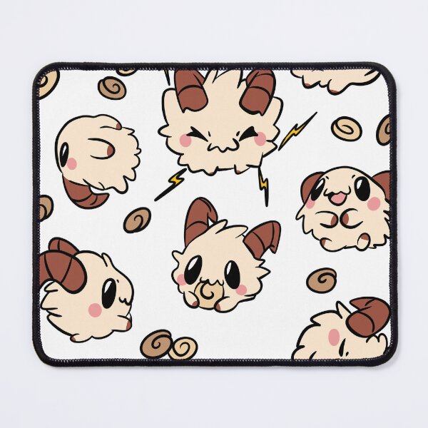 Item preview, Cute Fluffy Horned Creatures Sticker Sheet Kawaii Gamer Pack designed and sold by LYAN-STORE.