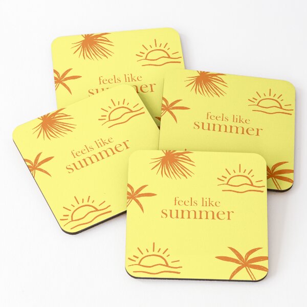 Item preview, Feels Like Summer - Retro Boho Sunset and Palm Trees designed and sold by Boujart.