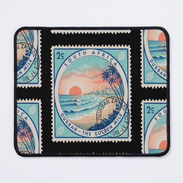 Item preview, Durban South Africa Coastal Postage Stamp Sticker designed and sold by stickercuffs.
