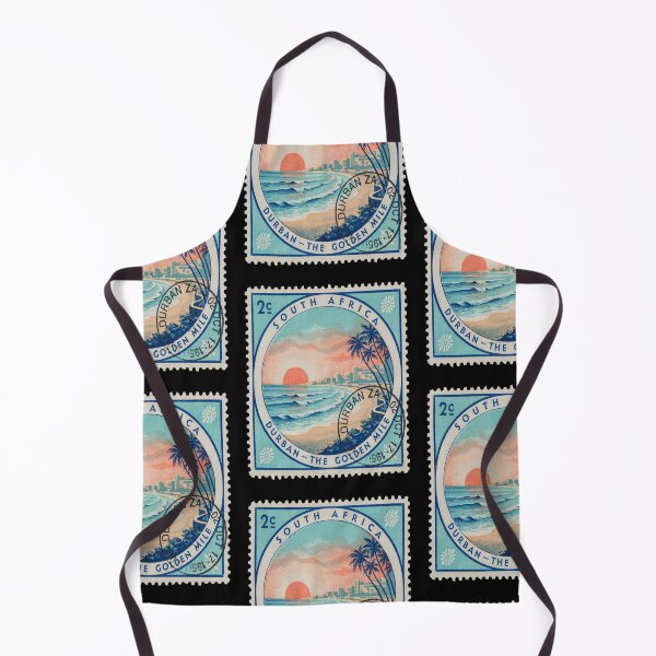 Item preview, Durban South Africa Coastal Postage Stamp Sticker designed and sold by stickercuffs.