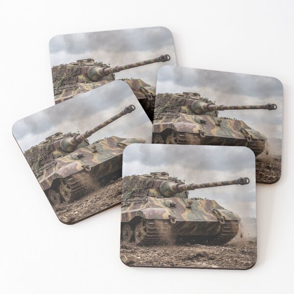 Item preview, german king tiger in action designed and sold by filmbildfabrik.