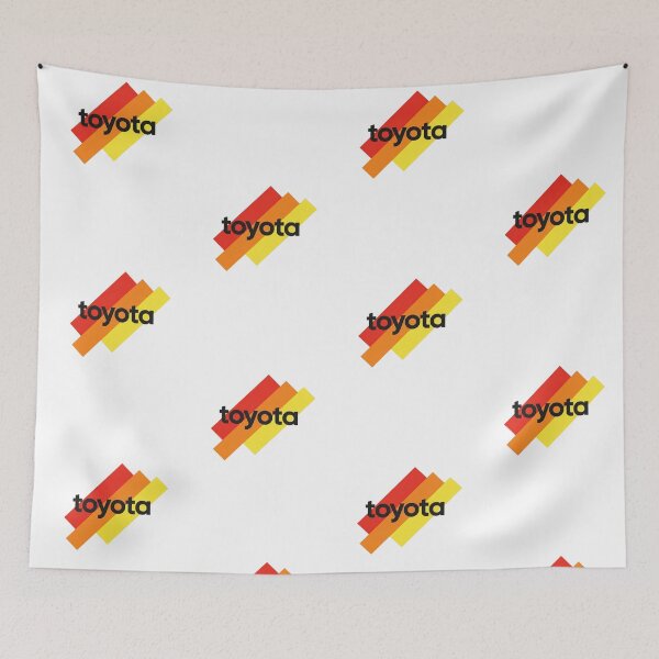 Item preview, Modern Retro Toyota Tri-Color Block Logo designed and sold by vincenttamelas.