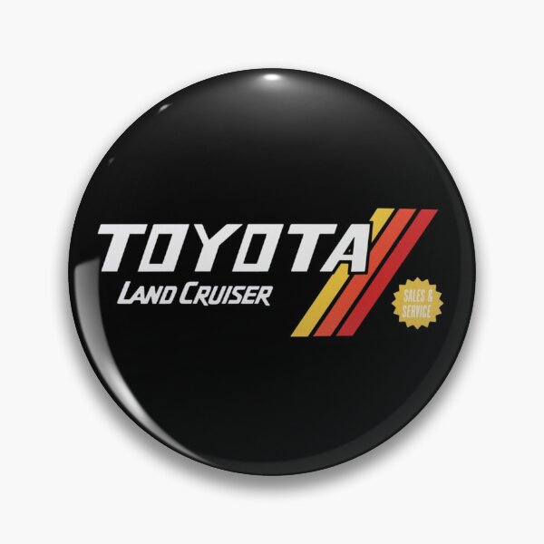 Item preview, Vintage Toyota Land Cruiser Sales and Service Retro Logo designed and sold by vincenttamelas.