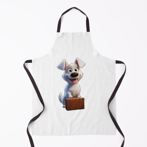 Item preview, Cute White Puppy with Suitcase Sticker | Adorable Travel Cartoon Dog PNG designed and sold by ashwin131.