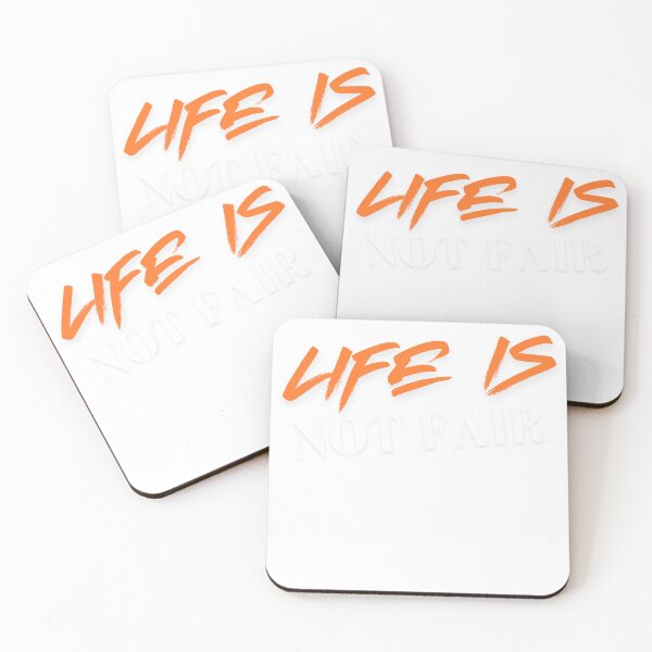 Item preview, Life Is Not Fair Maleesh - Funny Arabic Typography designed and sold by MOCKAB.