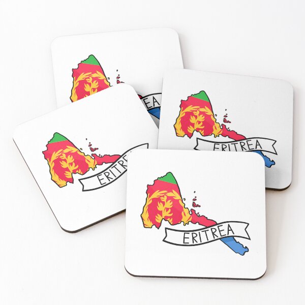 Item preview, Eritrea Flag Map Sticker designed and sold by pasharomaia.
