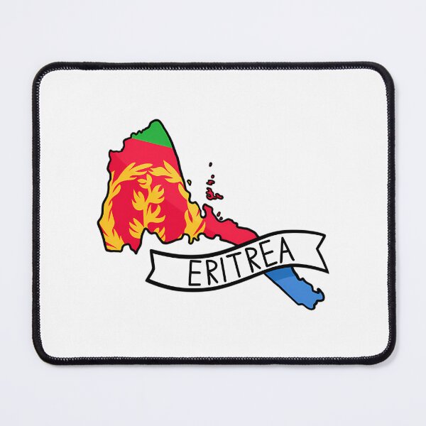 Item preview, Eritrea Flag Map Sticker designed and sold by pasharomaia.